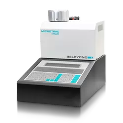 equipamento para análise de densidade real